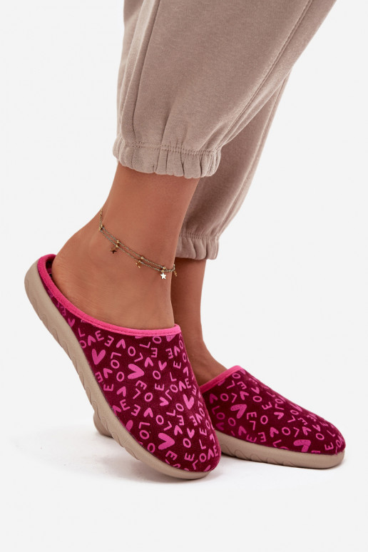 Slippers Dames Love Inblu ET000032 roze