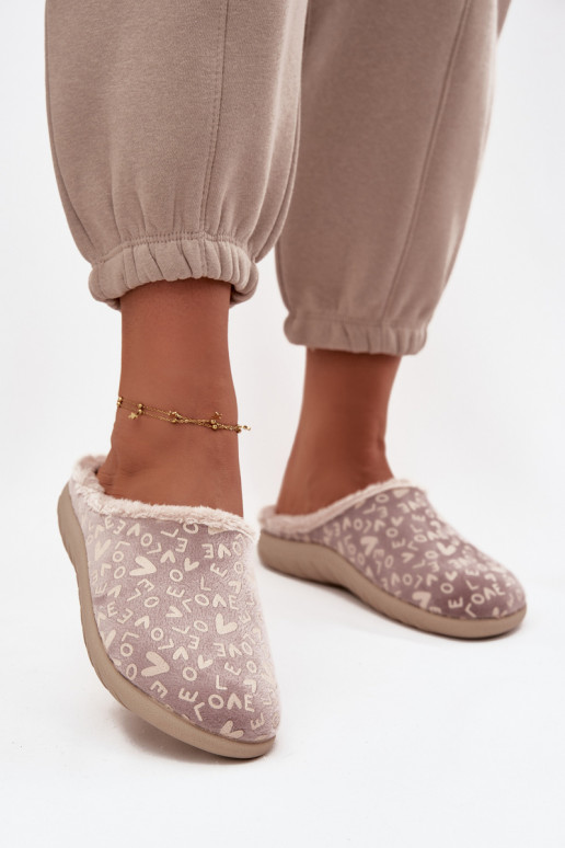 Slippers Dames Love Inblu ET000032 beige Slippers Dames Love Inblu ET000032 beige