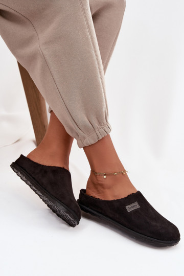 Dames pantoffels Inblu CS000045 in zwart