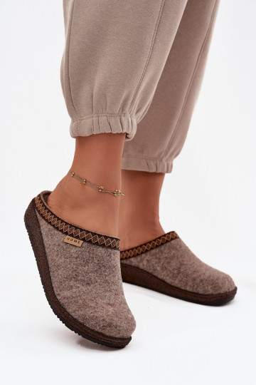 Slippers DamesHaftem Inblu NL000009 beige 2
