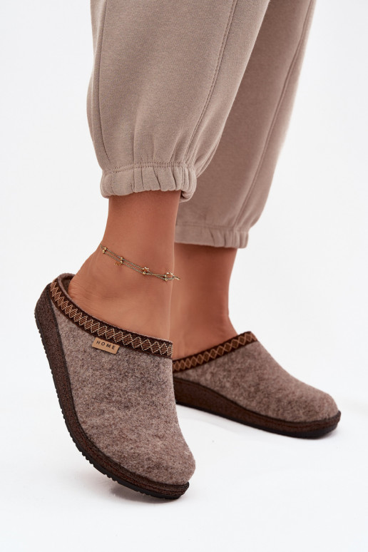 Slippers DamesHaftem Inblu NL000009 beige Slippers DamesHaftem Inblu NL000009 beige