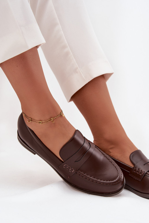 Mocassins Mocassins Dames van ecoleer CzekoladoIne Bessina Mocassins Mocassins Dames van ecoleer CzekoladoIne Bessina