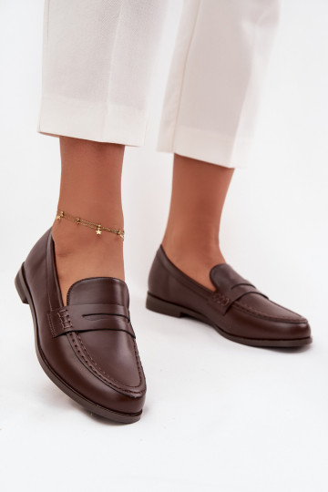 Mocassins Mocassins Dames van ecoleer CzekoladoIne Bessina 2