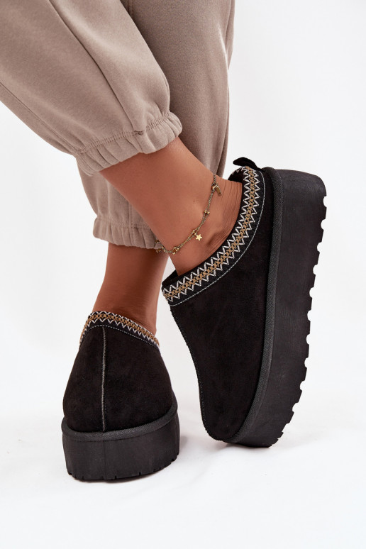 SneeuIn laarzen Dames Met sierlijk Haftem zInart Jenira