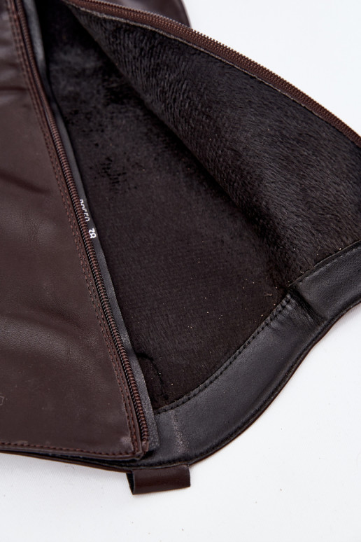 opInarmen laarzen coInboystijl met hakken van ecoleer CzekoladoIne Het heeftvine opInarmen laarzen coInboystijl met hakken van ecoleer CzekoladoIne Het heeftvine