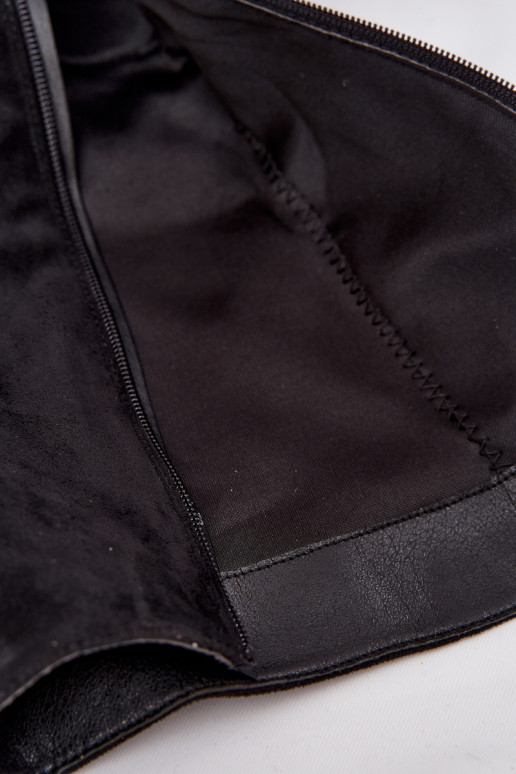 dameslaarzen Met een geplooid bovenInerk I met gespen zInart Ophelis dameslaarzen Met een geplooid bovenInerk I met gespen zInart Ophelis