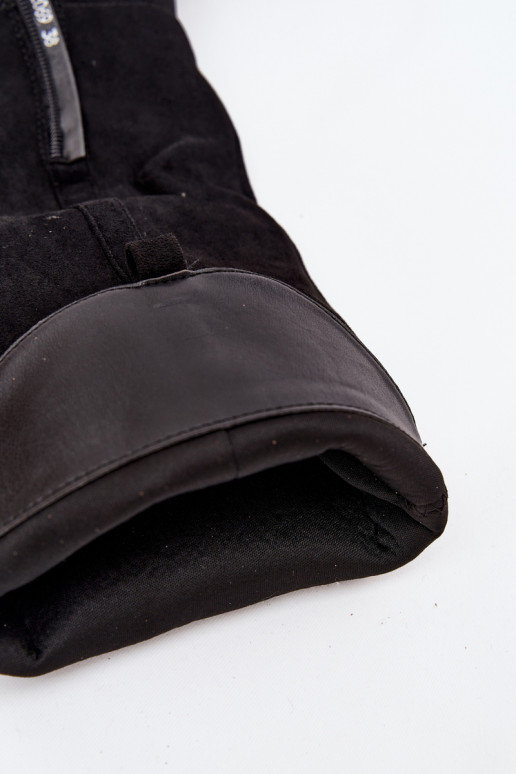 dameslaarzen met hakkenvan eco-suèdeu zInart Prisca