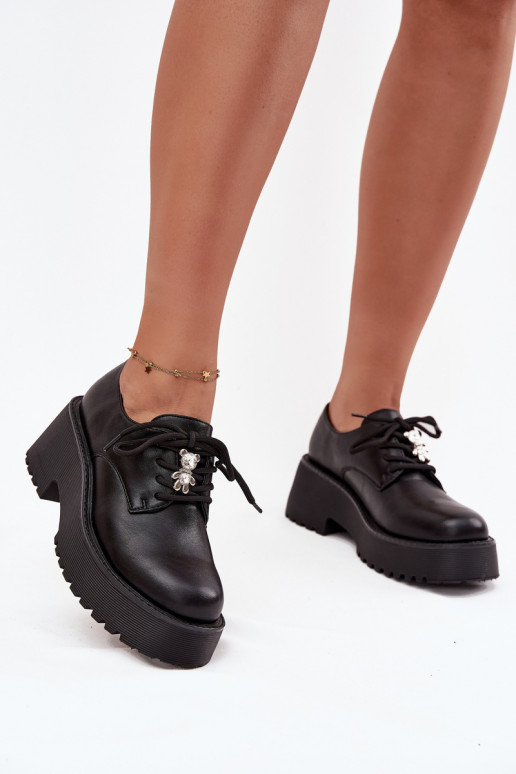 schoenen DamesPrzypinką Eko Leer zInart Laurea schoenen DamesPrzypinką Eko Leer zInart Laurea