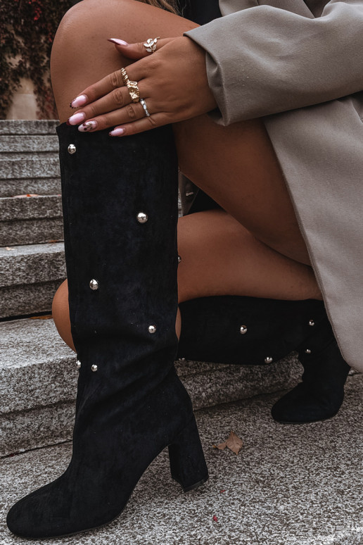 INarme laarzen met hakken Met sierlijki Detalami zInart Lucinda INarme laarzen met hakken Met sierlijki Detalami zInart Lucinda