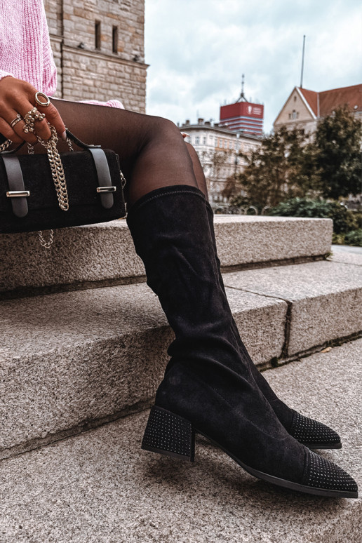 dameslaarzen Met Decoratie Op Klok van eco-suèdeoIne zInart Ivanna dameslaarzen Met Decoratie Op Klok van eco-suèdeoIne zInart Ivanna