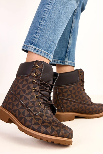 Zwart-bruin werkschoenen... 2