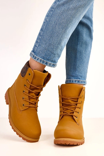 Bruine werkschoenen met... 2