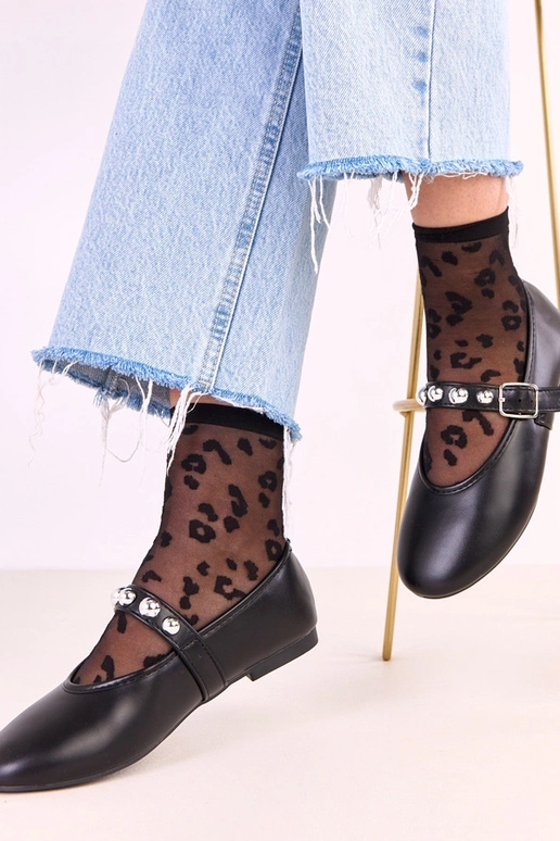 Zwarte Faira ballerina's met...