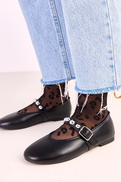 Zwarte Faira ballerina's met...