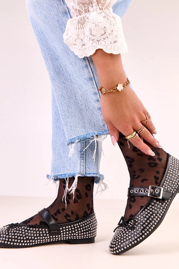 Zwarte Mylie ballerina's,... 2