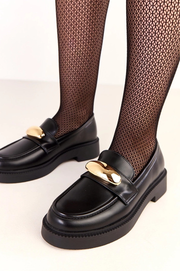 Zwarte Ella mocassins met... 2