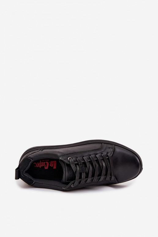 Leer Sneakers model schoenen Het heeftnnen Lee Cooper LCJ-25-33-3965 zInart