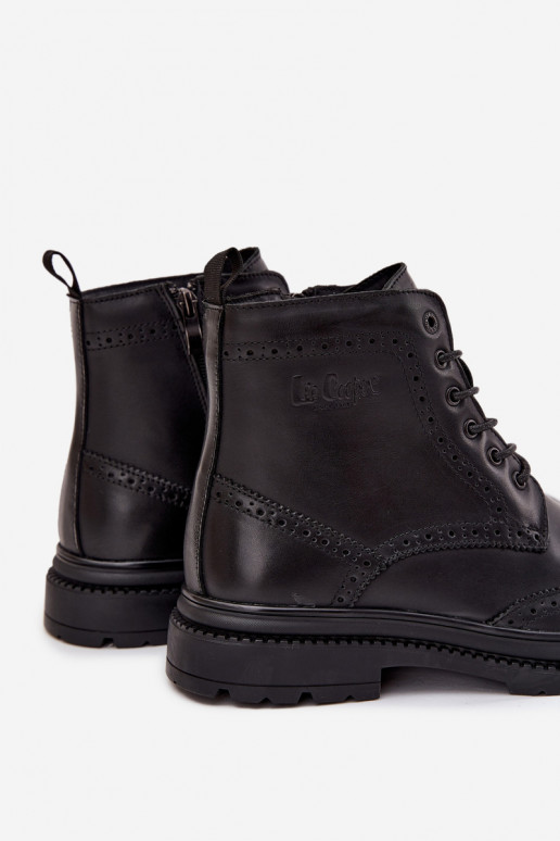 Leer Laarzen Het heeftnnen Lee Cooper LCJ-25-33-3961 zInart Leer Laarzen Het heeftnnen Lee Cooper LCJ-25-33-3961 zInart