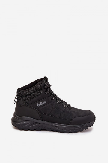 Heren warme wandelschoenen Lee Cooper LCJ-25-01-3723M zwarte kleur 2