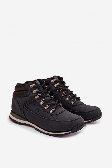 Heren verwarmde wandelschoenen Lee Cooper LCJ-25-03-3844M zwart