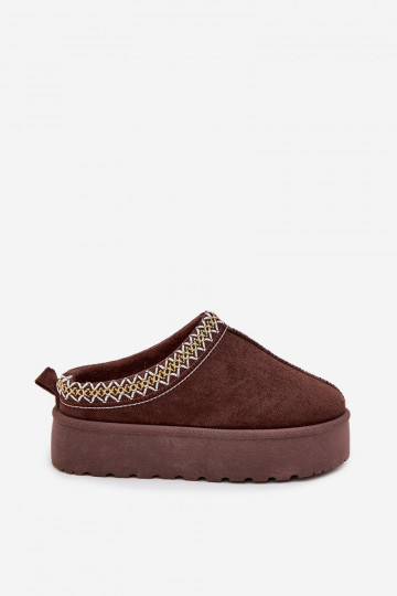 SneeuIn laarzen Kinderen JeugdHaftem met platform CzekoladoIne Jolisse 2