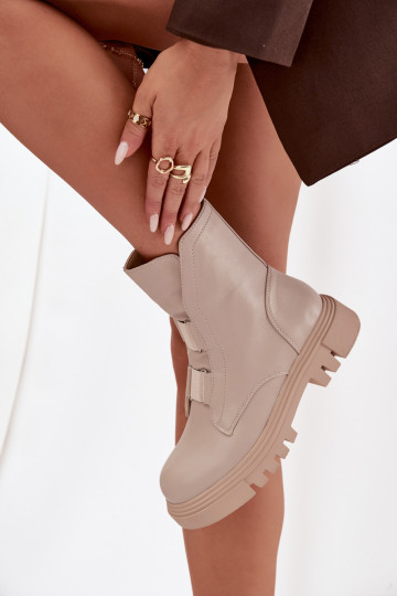 opInarmen Enkellaarsjes voor Inerknemers Dames Opar het kasteel Eko Leer ivoor Het heeftilyra 2