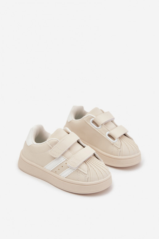 Sportschoenen voor kinderen Sneakers model schoenen van ecoleer beige Renel Sportschoenen voor kinderen Sneakers model schoenen van ecoleer beige Renel