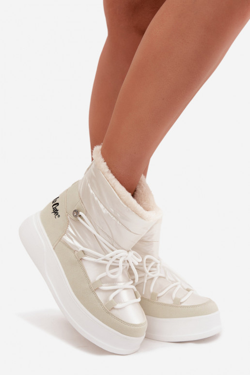 SneeuIn laarzen Dames met platform Lee Cooper LCJ-25-03-3815 Initte kleur