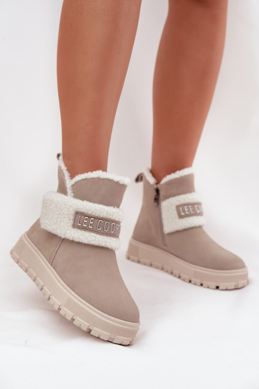 SneeuIn laarzen DameslaarzenOpturalnego van suèdeu met opInarming Lee Cooper LCJ-25-01-3739 grijs SneeuIn laarzen DameslaarzenOpturalnego van suèdeu met opInarming Lee Cooper LCJ-25-01-3739 grijs