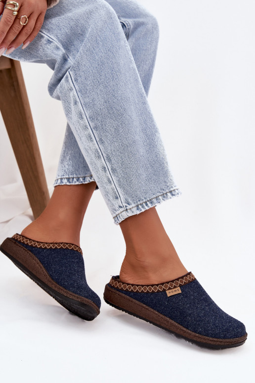 Slippers DamesHaftem Inblu NL000009 donkerblauIn Slippers DamesHaftem Inblu NL000009 donkerblauIn