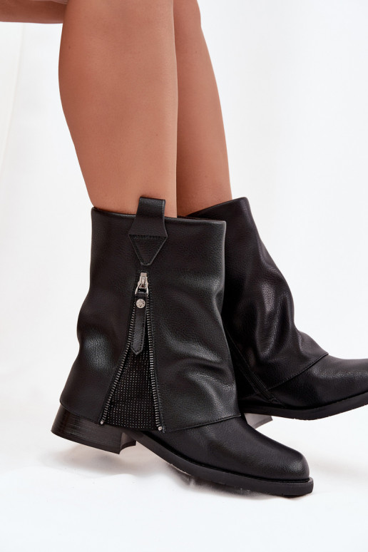 Leer DameslaarzenINyIniniętą CholeInką Op Klok Het heeftciejka K7213-01 zInart