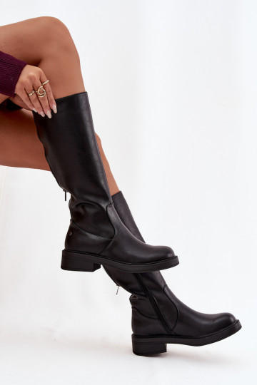 Leer INarme laarzen Het heeftciejka A7164-01 zInart