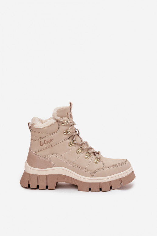 opInarmen schoenen Dames Lee Cooper LCJ-25-31-3910 beige opInarmen schoenen Dames Lee Cooper LCJ-25-31-3910 beige