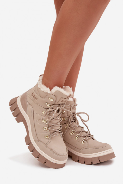 opInarmen schoenen Dames Lee Cooper LCJ-25-31-3910 beige opInarmen schoenen Dames Lee Cooper LCJ-25-31-3910 beige