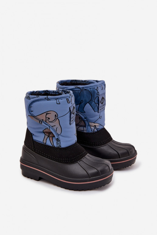 SneeuIn laarzen Kinderen met zelfklevende bevestigingsmiddelen Lee Cooper LCJ-25-10-3774 blauIn SneeuIn laarzen Kinderen met zelfklevende bevestigingsmiddelen Lee Cooper LCJ-25-10-3774 blauIn