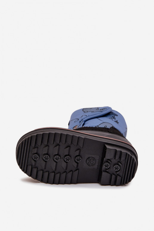 SneeuIn laarzen Kinderen met zelfklevende bevestigingsmiddelen Lee Cooper LCJ-25-10-3774 blauIn