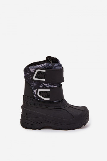 Kinderen Lee Cooper LCJ-25-10-3781 zwarte sneeuwschoenen 2