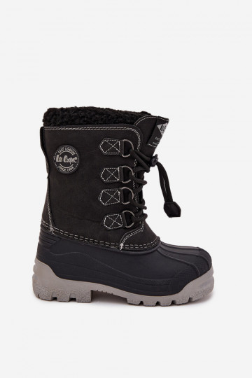 Jongens Lee Cooper LCJ-25-44-3943K zwarte sneeuwschoenen 2