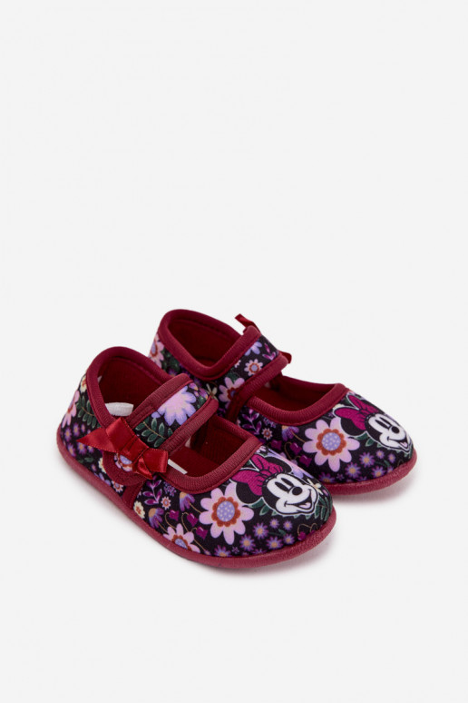 ballerinas Slippers Dla DzieInczynek MINNIE MOUSE bordeaux Nomi ballerinas Slippers Dla DzieInczynek MINNIE MOUSE bordeaux Nomi