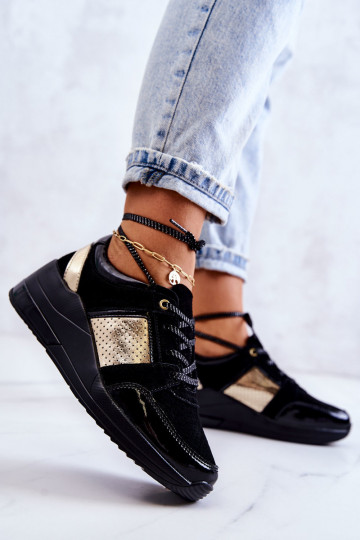 Dames van suède sportschoenen Op de INig zInart Larson