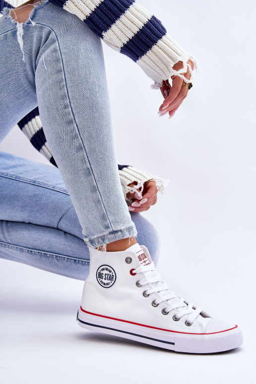 Dames Het klassieke model vrijetijdsschoenen met laarzen Big Star T274026 Initte kleur