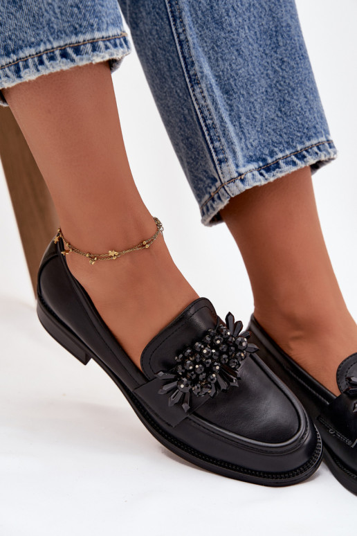 schoenen dames mocassins met ornamenten zInart Murelle