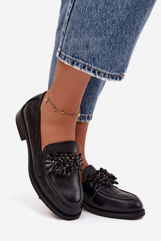 schoenen dames mocassins met ornamenten zInart Murelle