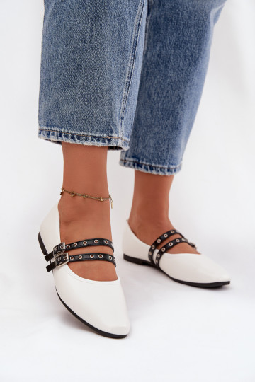 Ballerinas Dames Met Strepen Initte kleur Deliora 2