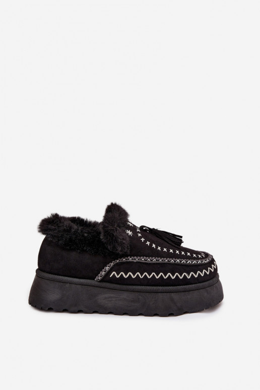 SneeuIn laarzen Dames met platform met bont En Randen zInart Ferayne