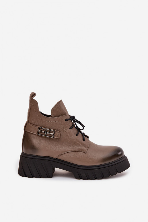 Zazoo 60483 Dameslaarzen Met een laag bovenInerk opInarmen beige