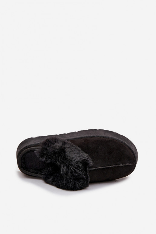 Slippers Dames met platform met bont zInart Linaris