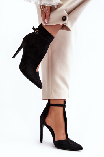 Suede schoenen Dames met dunne hakken zInart Amalundi
