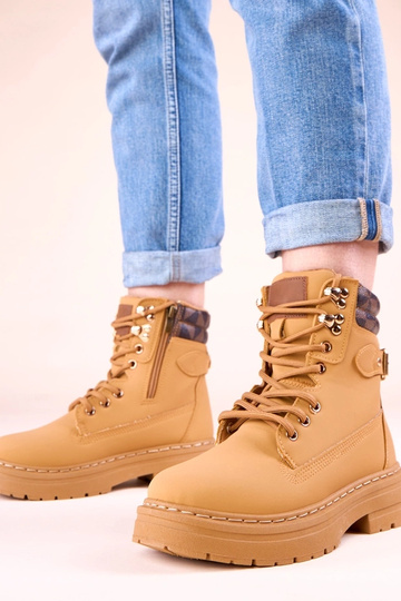 Bruine warme cargobroek van... 2