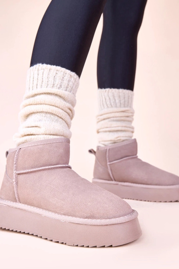 Grijze sneeuwlaarzen van... 2